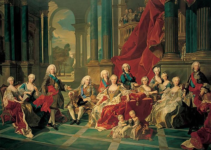 Philip V of Spain and his family